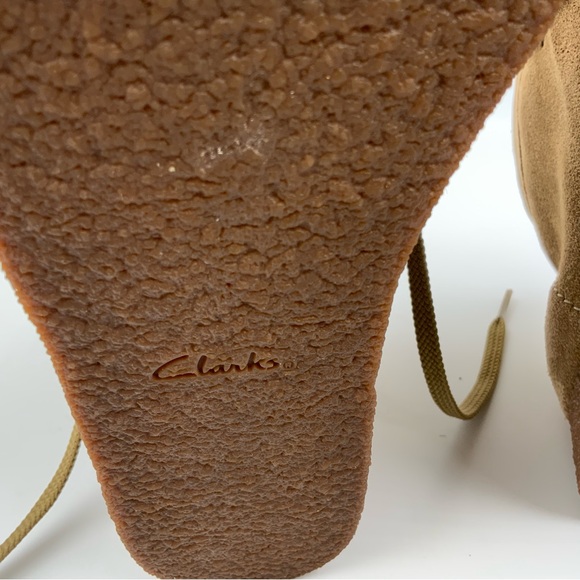 Clarks Mens Shacket Beige Suede Casual Boots. Men’s US Size 9. - Picture 9 of 9